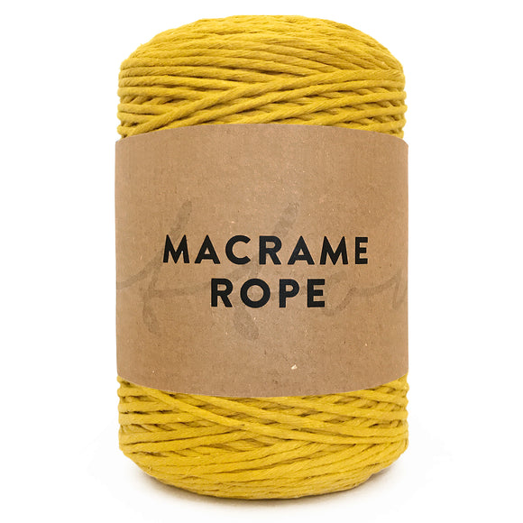 Golden Sun 300m 3mm Premium Cotton Macrame Yarn 1kg Single Twist