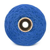 Indigo Blue 300m 3mm Premium Cotton Macrame Yarn 1kg Single Twist