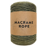 Kombu Green 150m 5mm Premium Cotton Macrame Yarn 1kg Single Twist