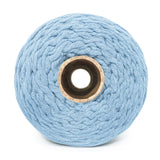 Light Blue 150m 5mm Premium Cotton Macrame Yarn 1kg Single Twist