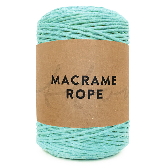 Mint 300m 3mm Premium Cotton Macrame Yarn 1kg Single Twist