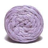 Lilac 45m 5mm Recycled Cotton Macrame Yarn 250g Single Twist