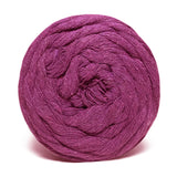 Magenta Haze 45m 5mm Recycled Cotton Macrame Yarn 250g Single Twist