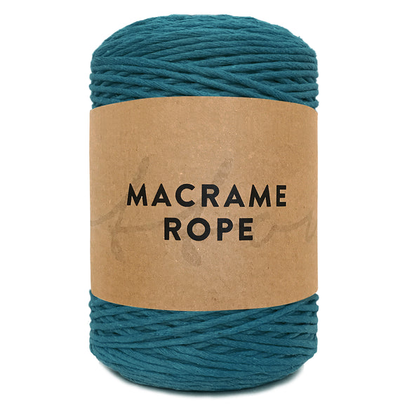 Emerald 300m 3mm Premium Cotton Macrame Yarn 1kg Single Twist