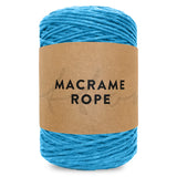 Turquoise 150m 5mm Premium Cotton Macrame Yarn 1kg Single Twist